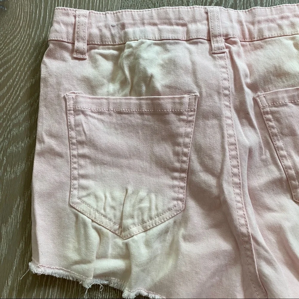 Dollhouse Tie Dye Denim Shorts